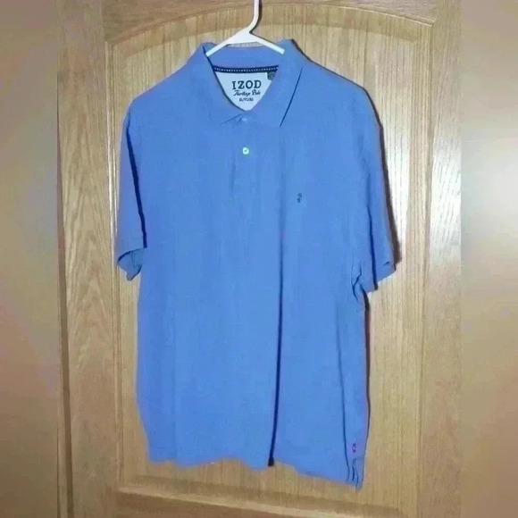 Izod Heritage Polo blue size XL - Picture 1 of 6